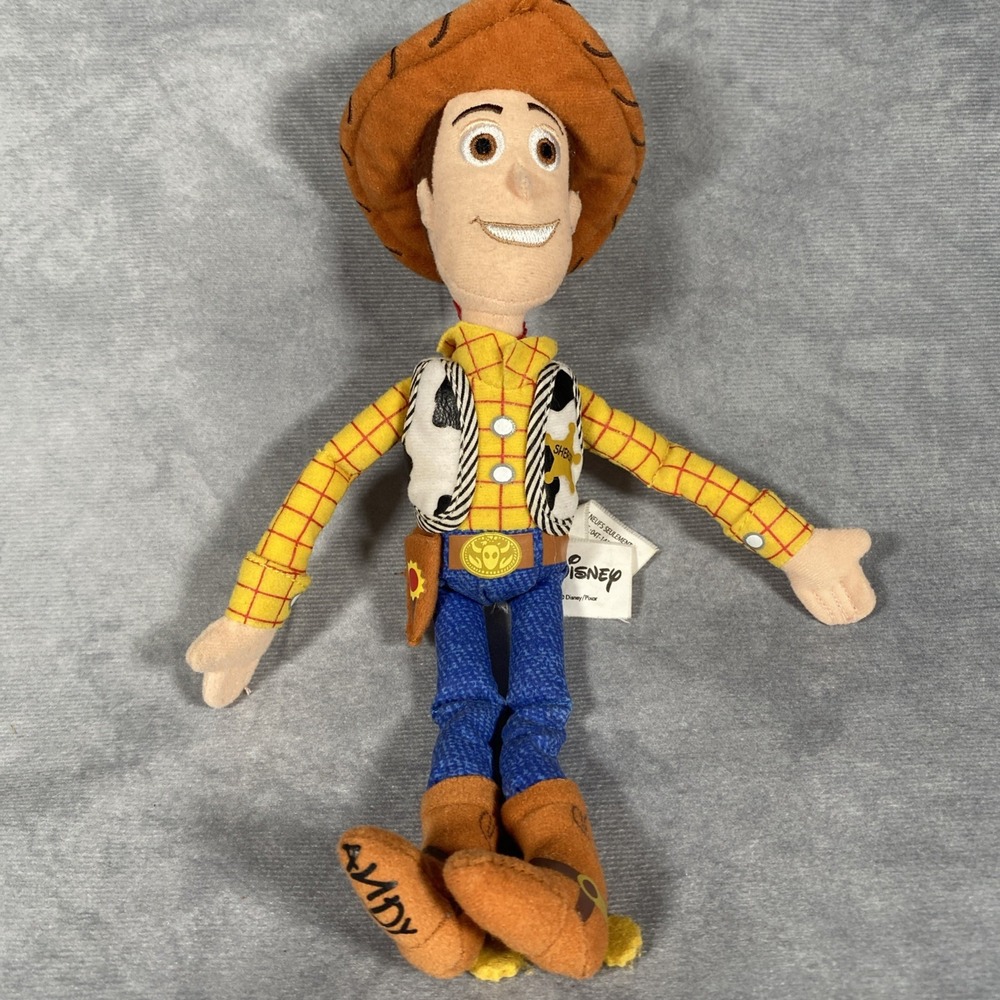 Sheriff Woody Disney Pixar Toy Story Plushie Stuffed Doll 2010 Collectible